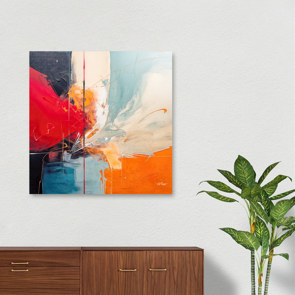 «Symphony Shift» Aluminum Print by ARTenyo | Curioos