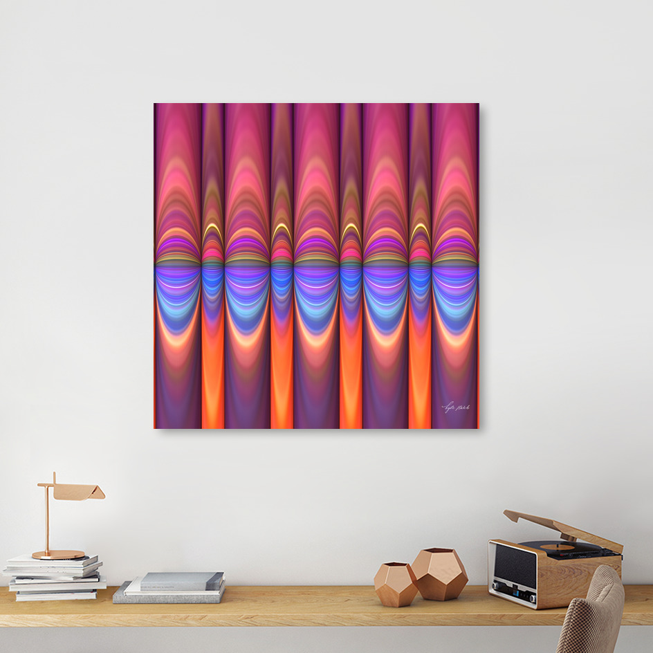 Layers Canvas Print By Lyle Hatch Curioos