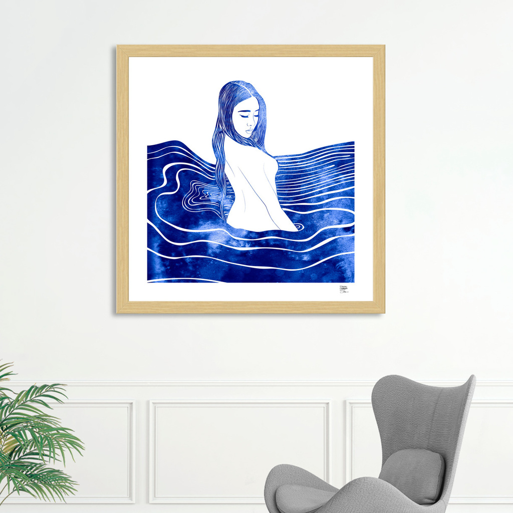 «NEREID XII» Art Print by Stevyn Llewellyn | Curioos