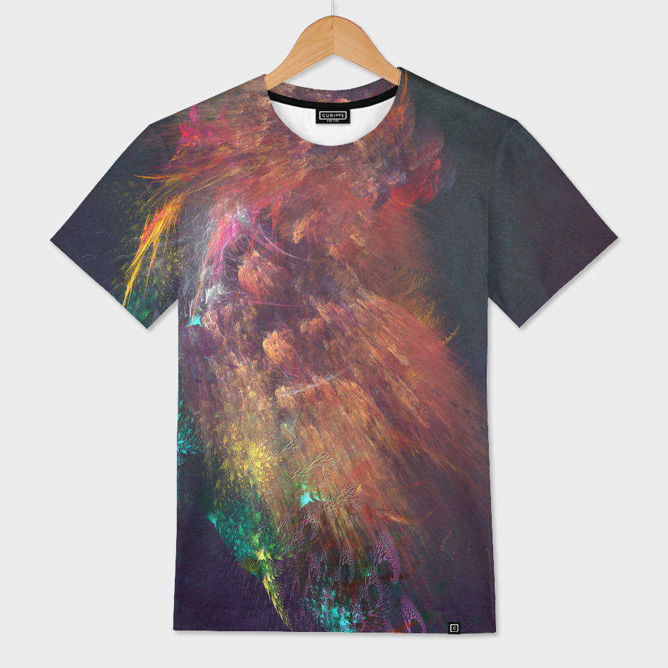 «fractal dragons» Men's All Over T-Shirt by Justyna Jaszke | Curioos