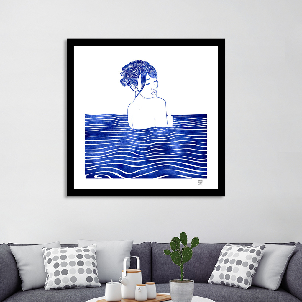 «NEREID XIX» Art Print by Stevyn Llewellyn | Curioos