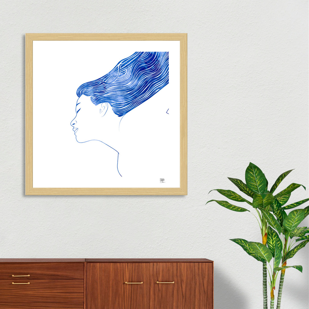 «NEREID XX» Art Print by Stevyn Llewellyn | Curioos