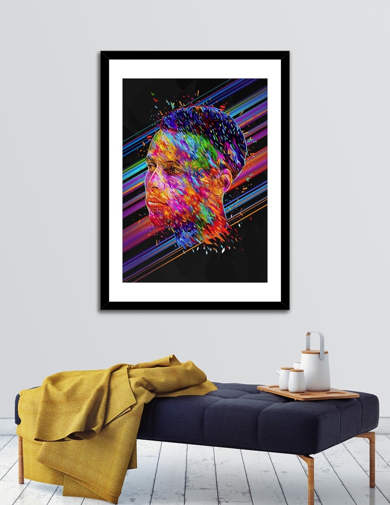 «Stephen Curry» Art Print by Alessandro Pautasso | Curioos